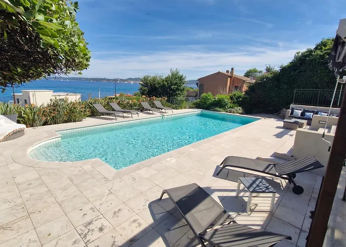 5 Pieces Et Appart. 2 Pieces Clim., Piscine Privee, Pour 10-12 Pers., Vue - Fr-1-780-3 Sainte-Maxime